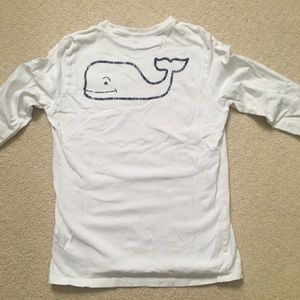 White Longsleeve Vineyard Vines T-Shirt